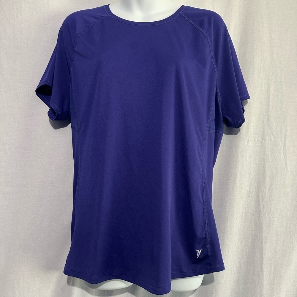 Old Navy Women’s Short Sleeve Tee – Deep Purple XL | Casual Everyday T-Shirt